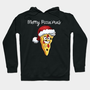 Christmas Pizza Funny Merry Pizzamas - Xmas Piza Lovers Hoodie